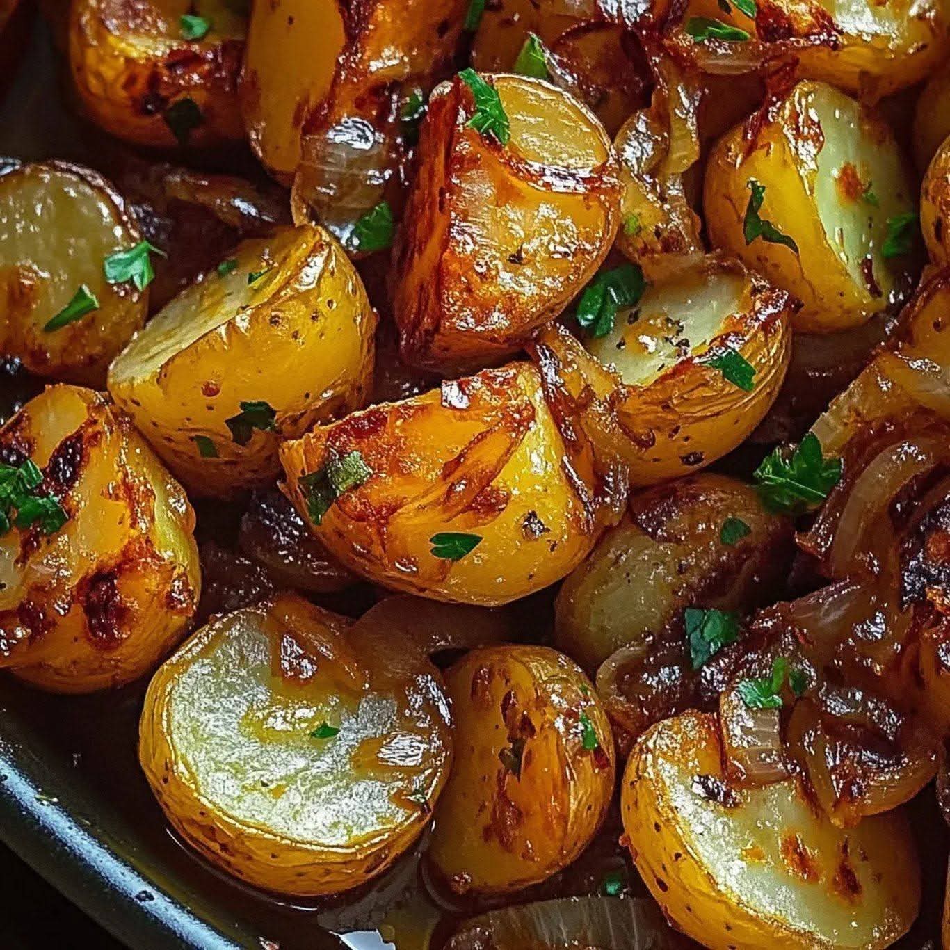 pommes de terre persil